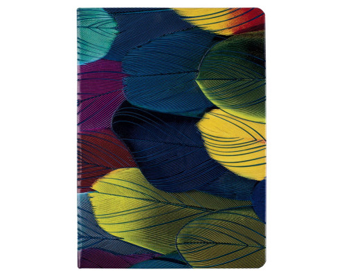 Ежедневник Butterfly Peacock, синий, недатированный