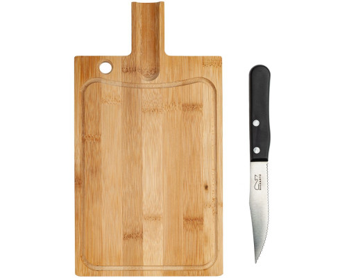 Разделочная доска и нож для стейка Steak