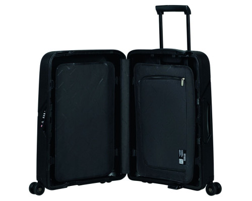 Чемодан для ручной клади Magnum Eco S, черный