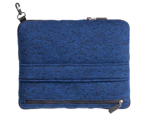 Дорожный плед onBoard, синий меланж