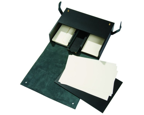 Настольная подставка для бумаг Pinetti, черная