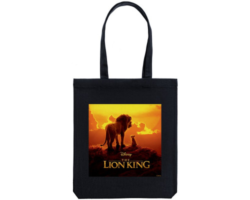 Холщовая сумка Sunset, черная