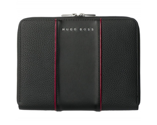 Набор Gear: папка с блокнотом и ручка, черный