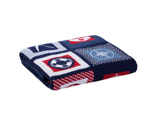 Плед Industry, морской