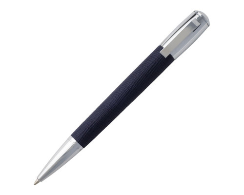 Набор Hugo Boss: папка c блокнотом А4 и ручка, темно-синий