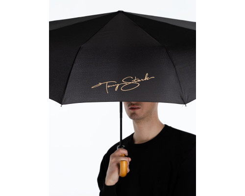 Зонт складной Tony Stark, черный