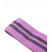 Фитнес-резинка Pastel, низкая нагрузка, фиолетовая