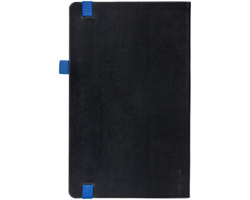 Ежедневник Ton недатированный, черный с синим