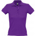 Рубашка поло женская People 210, темно-фиолетовая