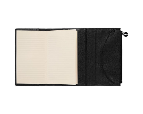 Ежедневник Zipco Flap, недатированный, черный
