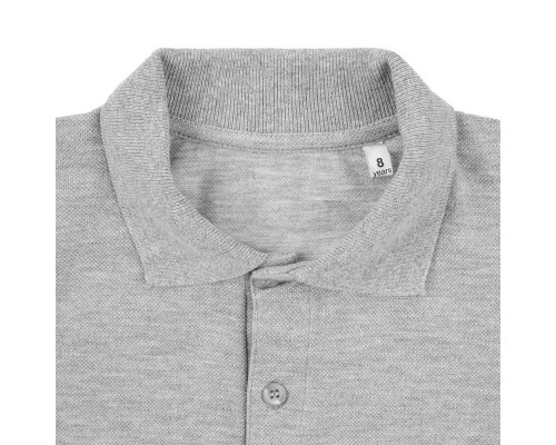Рубашка поло детская Virma Kids, серый меланж