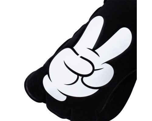 Надувная подушка под шею в чехле Victory, черная