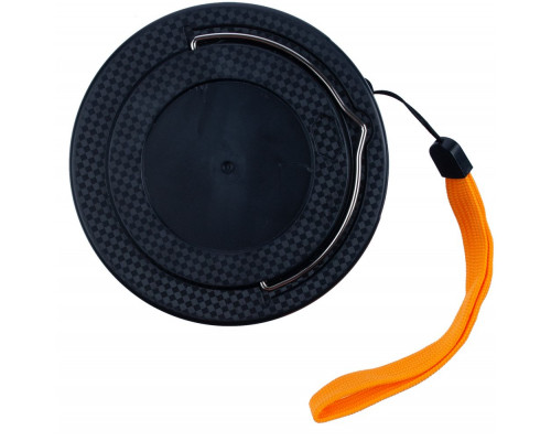 Фонарь с функцией аккумулятора Obero, белый с черным