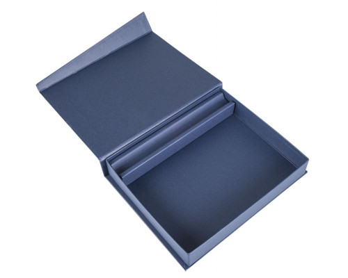 Коробка Duo под ежедневник и ручку, синяя