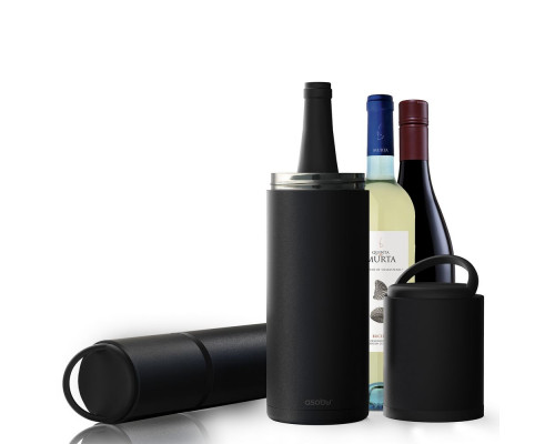 Термофутляр для вина Vin Blanc, черный