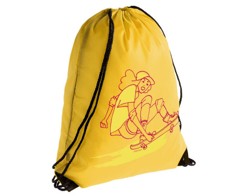 Рюкзак Skateboard, желтый