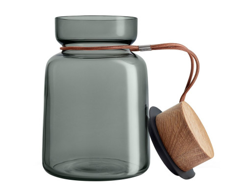 Банка для хранения Silhouette, серая