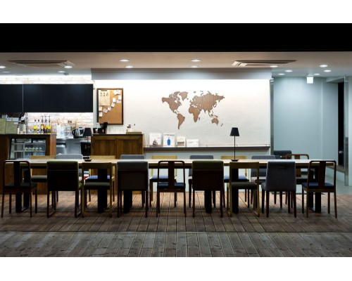 Деревянная карта мира World Map Wall Decoration Exclusive, орех