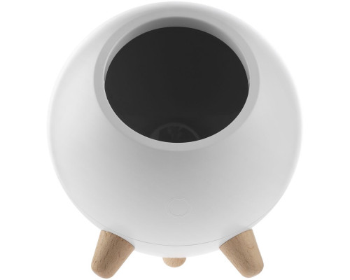 Беспроводная лампа-колонка Right Meow, белая