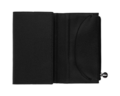 Ежедневник Zipco Flap, недатированный, черный