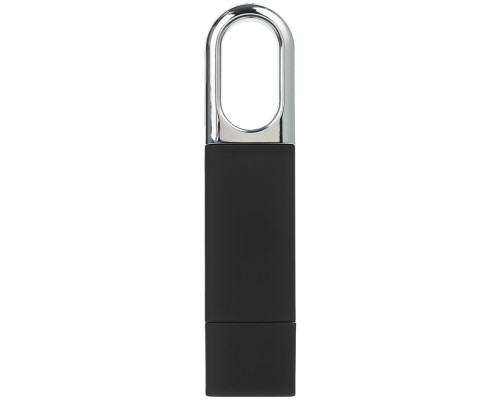 Флешка Uniscend Silveren, черная, 8 Гб