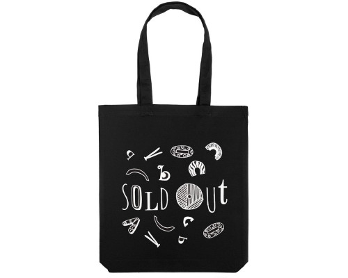 Холщовая сумка Sold Out, черная