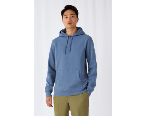 Толстовка с капюшоном унисекс King, белая