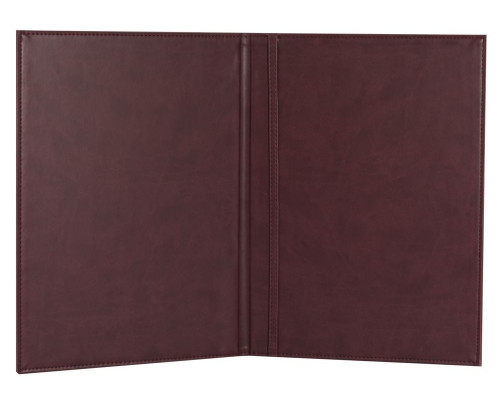 Папка адресная Brand, бордовая