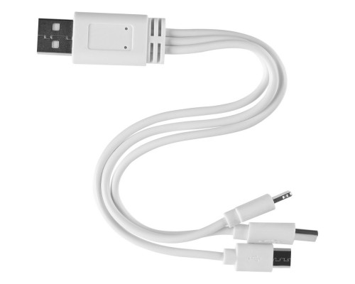 Аккумулятор с беспроводной зарядкой Full Feel Qi 10000 мАч, черный