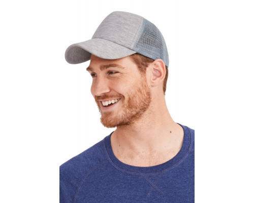 Бейсболка Dodge, серый меланж с черным