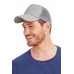 Бейсболка Dodge, серый меланж с черным