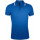 Рубашка поло мужская Pasadena Men 200 с контрастной отделкой, ярко-синяя с белым