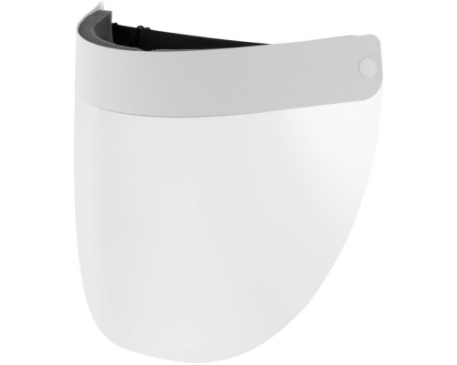 Прозрачный экран для лица Barrier, немедицинский, с белой лентой