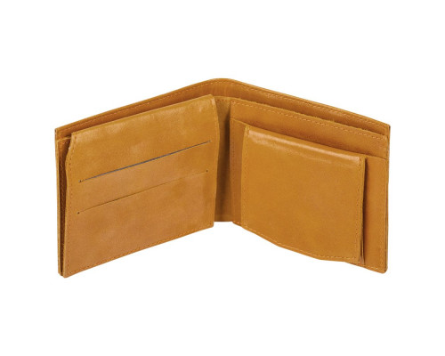 Портмоне Apache, с отделением для мелочи, горчичное