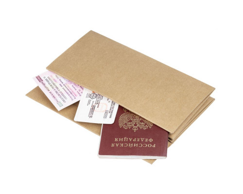 Органайзер для путешествий ticketJacket, песочный