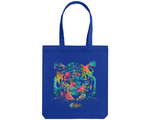 Холщовая сумка Jungle Look, ярко-синяя
