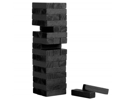 Игра «Деревянная башня мини», черная
