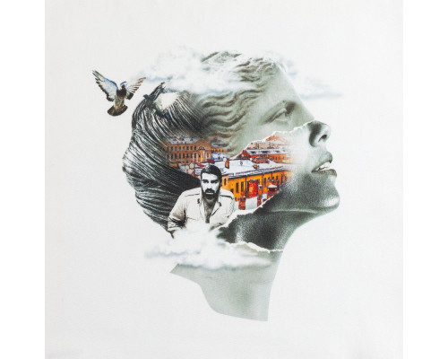 Холщовая сумка «Подруга Питер», молочно-белая