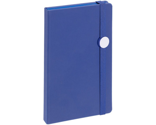 Блокнот Shall Round, синий