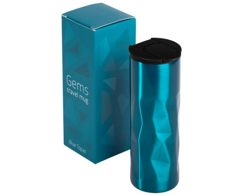 Термостакан Gems Blue Topaz, синий топаз