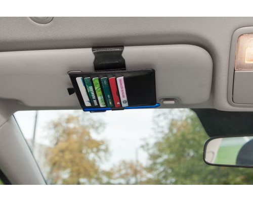 Органайзер Destinator на солнцезащитный козырек, черный