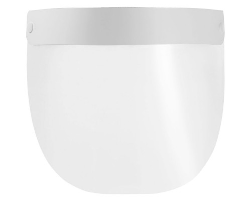 Прозрачный экран для лица Barrier, немедицинский, с белой лентой