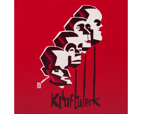 Футболка «Меламед. Kraftwerk», красная