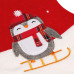 Носок для подарков Noel, с пингвинами