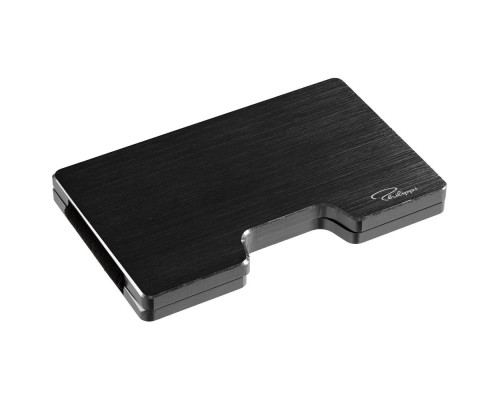 Футляр для карт с зажимом для купюр Cooper, черный