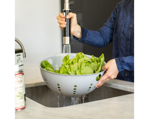 Дуршлаг Palsby Organic, большой, розовый