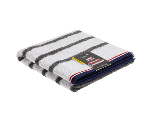 Полотенце Athleisure Strip Large, белое