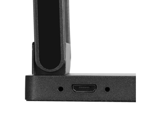 Лампа Power Steel Spot с беспроводной зарядкой, серый металлик