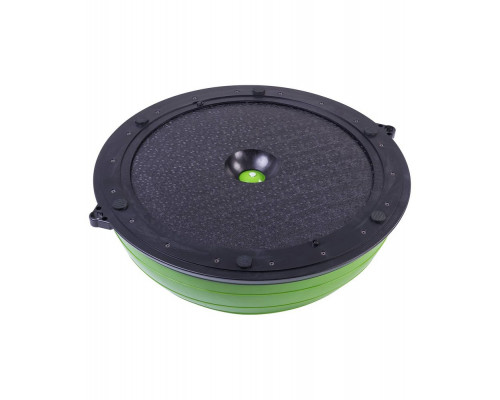 Полусфера Bosu с эспандерами, зеленая