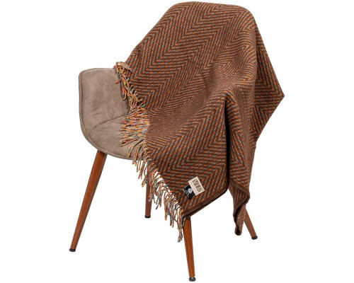 Плед Brera Testa Di Moro, коричневый